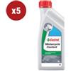 Castrol 5 pezzifluido castrol motorcycle coolant 1lt