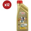 Castrol 12 pezzi olio castrol edge 0w-40 1l
