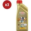 Castrol 3 pezziolio castrol edge 0w-40 1l