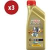 Castrol 3 pezzi olio castrol edge td 5w-40 q3 titanium 1l