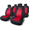 Sparco Set coprisedili universali auto completo sparco spc1019 nero/rosso a righe