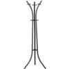 Appendiabiti reed in metallo colore grigio scuro, 40x59x184 cm