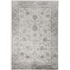 Tappeto vintage grigio floreale, 160x230 cm