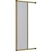 Zanzariera orizzontale con freno per finestra bronzo 160x250 cm