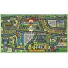 Tappeto play town verde, 190x133 cm