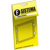Sistema Staffa fissaggio a muro a l sistema 4 pezzi