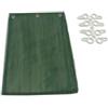 Tenda zanzariera ad anelli per portafinestra verde 150x250 cm