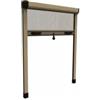 Zanzariera verticale avvolgibile roto bronzo 80x170 cm