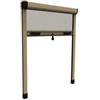 Zanzariera verticale avvolgibile roto bronzo 100x170 cm