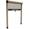 Zanzariera verticale avvolgibile roto bronzo 120x170 cm