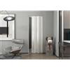 Porta a soffietto da interno promo bianco pastello 83x214 cm