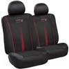 Oracle RedBull Racing Set 2 pezzi coprisedile auto redbull powerbar nero e rosso