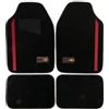 Oracle RedBull Racing Set 4 tappetini auto redbull powerbar nero e rosso