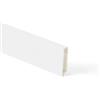 Kimono Battiscopa pvc rett. bianco verniciabile 70x14x250