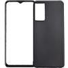 Generico Custodia Compatibile con TCL 40 XE 5G/ TCL 40 NxtPaper 5G T609DL T609SPP display 6.56 Copertura Cover Protezione flessibile Gel Silicone TPU Morbida Matte Slim Case (Nero)
