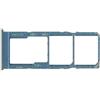 senza marchio Ricambio Compatibile con Samsung Galaxy A12 / SM-A125F / A125 6.5 Carrello Vassoio tray porta scheda nano Sim 1+ SIM 2 + SLOT SLITTA Alloggio Memoria Micro Sd CARD (Blu)