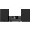 KENWOOD, Sistema Micro HiFi Stereo M-925DAB, con Sintonizzatore Radio DAB+, FM, Lettore CD e Presa USB, Display a Colori 2,4, Ingresso AUX per Sorgenti Analogiche e Cuffie, Black