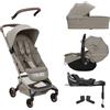 Maxi Cosi Trio Fame Cabin con Pebble Slide Pro e Base FamilyFix Slide Pro - Sapphire Sand