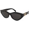 Celine CL40323U 01A | Occhiali da Sole Graduati o Non Graduati | Prova Online | Plastica | Cat Eye | Nero | Adrialenti
