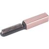 Saluaqui Mini Piastra per Capelli Senza Fili Ricaricabile Tramite USB in Ferro Stiro per Capelli Corti con Frangia 15S Riscaldamento a Temperatura Costante di 180°C con Pannello Smaltato (Oro rosa)