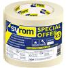 - Nastro adesivo di carta Masking Syrom Avorio 24 mm x 50 m 3 pz