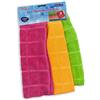 - Set panni in microfibra 30x30 cm 3 pz colori assortiti