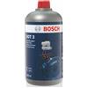 Bosch Liquido Freni DOT 3, 1 L | Per veicoli prodotti prima del 2000 - Non raccomandato per freni ABS e ESP