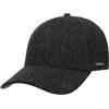 Stetson Plano Wool cap Uomo - Cappellino da Baseball sottovisiera in Pelle - Cappellino Maschile Spina di Pesce - con Fodera in Cotone - Autunno/Inverno
