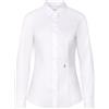 Seidensticker Blusa da Donna - Camicetta da Città - No Stiro - Camicetta con Collo a Calice - vestibilità Slim - Manica Lunga - 100% Cotone