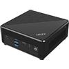 MSI CUBI N N100 4GB 128SSD SHARED WIN11PRO BLACK