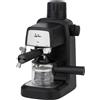 Jata JECA2201 - Macchina per caffè espresso ad alta pressione, 3,5 bar, 2-4 caffè, montalatte e lancia vapore, caffettiera compatta con caraffa in vetro da 240 ml, spegnimento automatico, 800 W