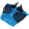 Naroote Maschera Antimosche in Rete per Cavalli, Maschere Protettive per Cavalli, Maschera Antizanzare Traspirante, Protezione per Le Orecchie per Fienile (Blu)