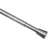 Gardinia Bastone Estensibile per Tenda, Fissaggio Senza Trapano né Viti, Acciaio Inox, Diametro 23/26 cm, Lunghezza 90-140 cm