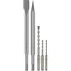 Bosch Set di scalpelli e punte SDS plus-3C, 5 pz.
