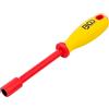 BGS 71091 | Cacciavite e chiave a bussola per elettricisti | esagonale | 11 mm | Lunghezza della lama 125 mm