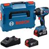Bosch Professional Bosch PRO HEAVY DUTY GDS18V-750 Avvitatore a massa battente 18V GBA 18 V 5,0 Ah, GAL18V-40, L-BOXX 136)