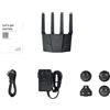 OEM Router Wi-Fi, connettività dual-band, porte cablate ad alta velocità, modello GL-BE6500, alimentazione 220V-240V, spina di tipo EU