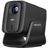 OEM Proiettore, 1000 lumen ANSI, risoluzione nativa 1080P, dimensioni di proiezione da 40 a 120 pollici, Bluetooth 5.4, correzione automatica della distorsione trapezoidale