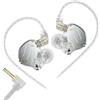 OEM Cuffie in-ear, cavo removibile, tecnologia ibrida, colore argento, senza microfono