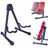 keepdrum GS-005 - Supporto Universale Poggia Chitarra Pieghevole, Piedistallo Sostegno Chitarra