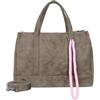 Fritzi aus Preussen Fritzi Easy Tote Borsa Shopper Donna Vegana in Pelle Sintetica Borsa a Spalla con Cerniera Tracolla Regolabile Shopper Grande per Quotidiano Lavoro Shopping Viaggi 19 L Nero, Marrone, Marrone Scuro