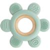 Jane Jané Teether in Silicone e Legno, Massaggiagengive, Giocattolo Dentizione, 6 Superficie Diverse, Senza BPA, a Partire da 3 Mesi, Sterilizzatore, Congelatore, Lavastoviglie, Verde