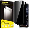 Viojrlra Privacy Pellicola Protettiva per iPhone 18 Pro Max/iPhone 17 Pro Max Vetro Temperato,Anti-Spy Durezza 9H Ultra Resistente Anti Graffio Anti-Impronte Vetrino Protettivo,Senza Bolle,HD,2 Pezzi