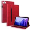 Generico DayQiQiPu Cover per Honor Pad 20/Pad 20 Pro HEY4-W09/N09, MLA‑W09 (12,1 Pollici) Custodia Retrò in Pelle PU Flip Stand Case Portafoglio Guscio dalla Texture Morbida e Auto Wake/Sleep, Rosso