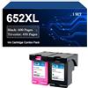 QALOP 652 XL 652XL Confezione Combinata Di Cartucce D'inchiostro Compatibili Per HP DeskJet 1115 1118 2135 2136 2138 2675 2676 3635 3636 3638 3778 3785 3835 3838 4535 5076 5078(1 set)