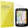 Lamshaw 6 Pezzi Protezione Schermo Compatibile per Bryton Rider 650 2.8 Pollici GPS - Senza Bolle Alta Definizione Qualità Superiore Trasparente Morbido TPU Pellicola Protettiva (6 Pacchetti)