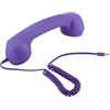 Denash Ricevitore per Telefono Cellulare retrò, Ricevitore per Telefono Cellulare Cablato Vintage USB C con Jack da 3,5 Mm, Cuffie per Laptop Portatili Cuffie per Computer per Chiamate