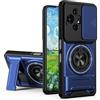 linsuyu Case Compatibile con TCL 50 Pro NxtPaper 5G, Compatibile con TCL 50 NxtPaper 5G Custodia per cellulare con doppio supporto magnetico Blue