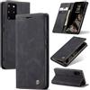 Samokor Cover per Samsung Galaxy S20 Plus 5G Pelle Flip Custodia Cavalletto Portafoglio Magnetica Carta Fessura Antiurto per Samsung Galaxy S20 Plus,Nero