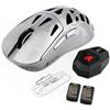 ATTACK SHARK RS6 ULTRA Mouse da gioco, PAW3955MAX, Doppio 8000 HZ, Argento | Doppia batteria intercambiabile, sensore regolabile, ultraleggero, Tri-Mode BT/2.4G/Cavo, cavo a spirale per gamer